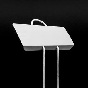 Plant Markers Display Labels 20" tall Garden Outdoor Metal Landscape